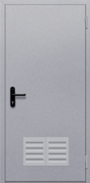 Фото двери «Однопольная с решеткой» в Краснодару