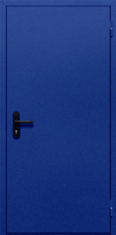 Фото двери «Однопольная глухая (синяя)» в Краснодару